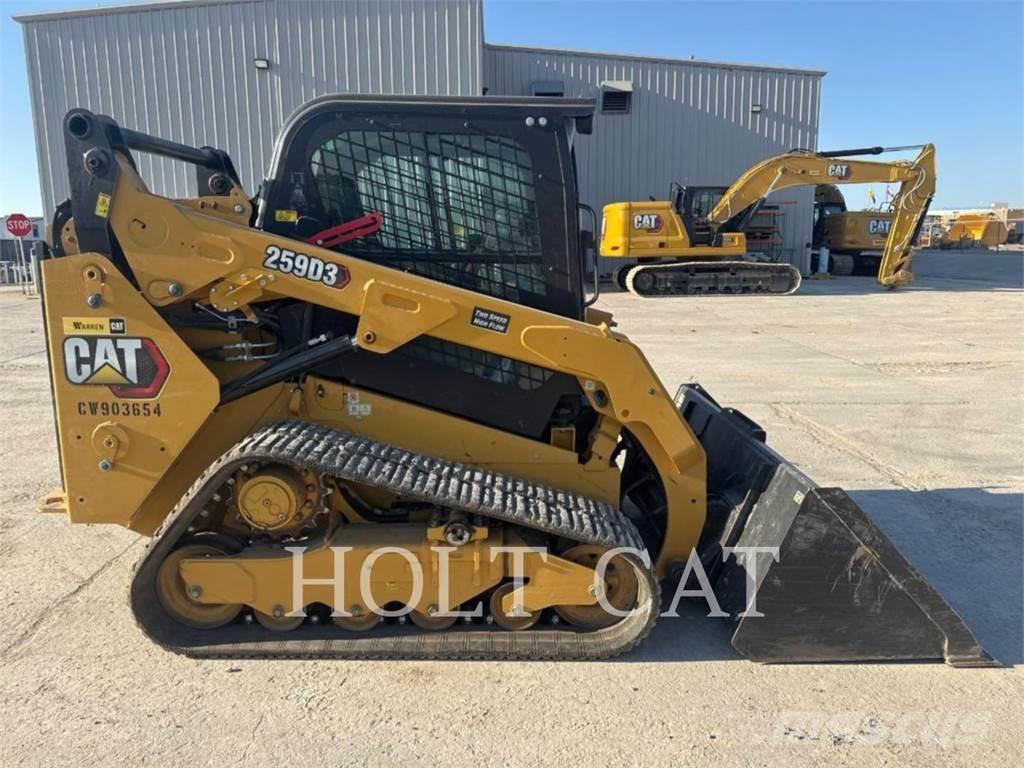 CAT 259D CAB Pás Carregadoras de rastos