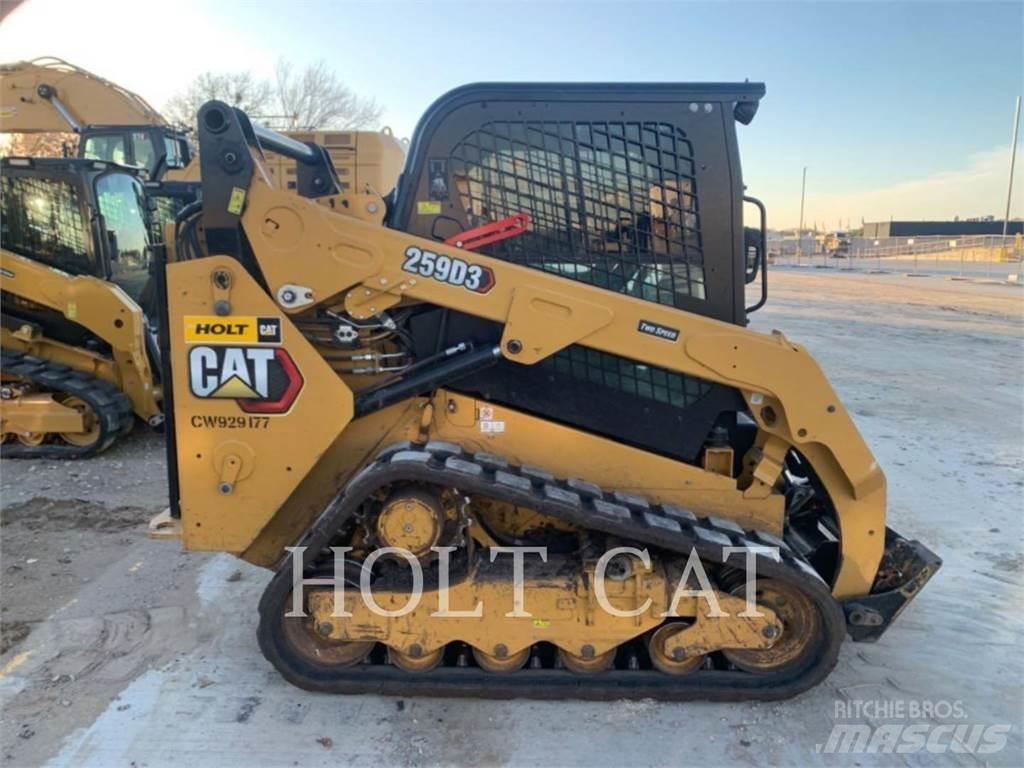 CAT 259D CAB Carregadoras de direcção deslizante