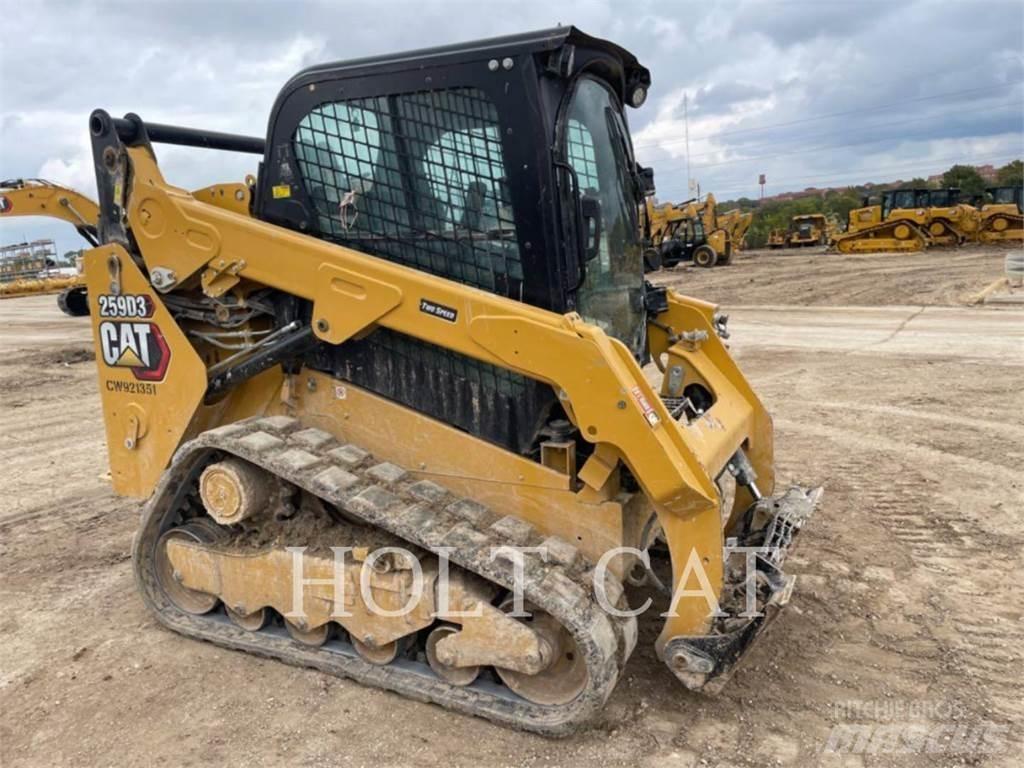 CAT 259D CAB Carregadoras de direcção deslizante