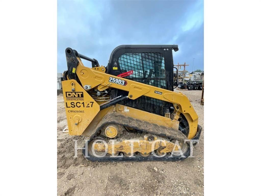 CAT 259D CAB Carregadoras de direcção deslizante