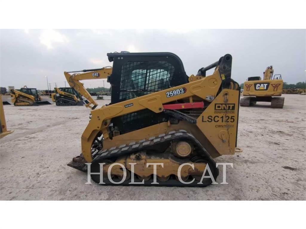 CAT 259D CAB Carregadoras de direcção deslizante