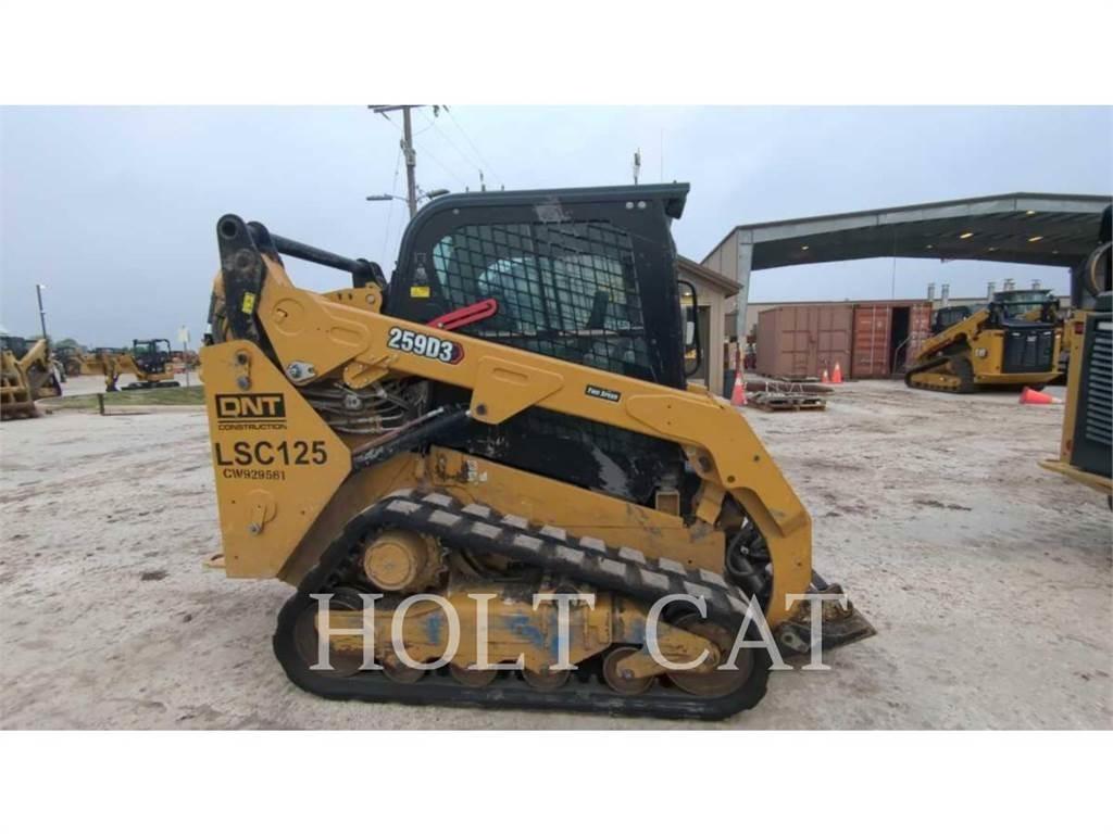 CAT 259D CAB Carregadoras de direcção deslizante