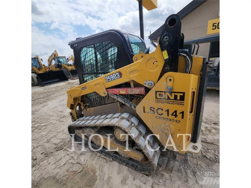 CAT 259D CAB Carregadoras de direcção deslizante