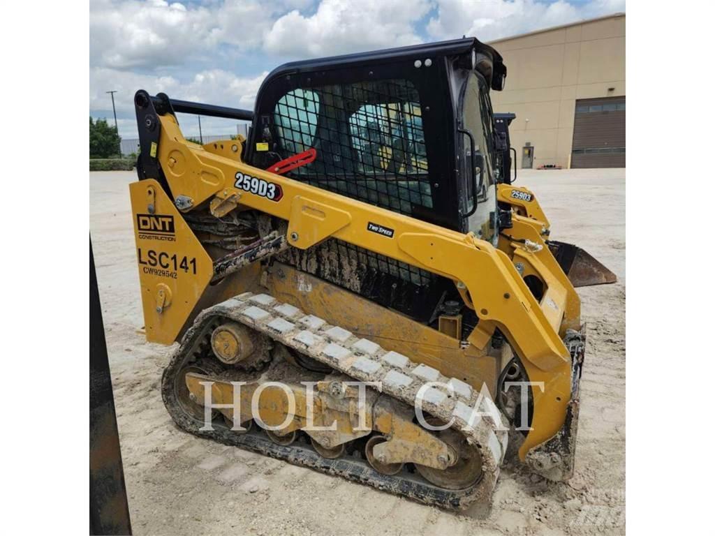 CAT 259D CAB Carregadoras de direcção deslizante