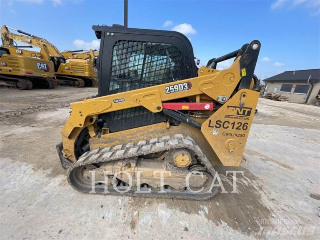 CAT 259D CAB Carregadoras de direcção deslizante