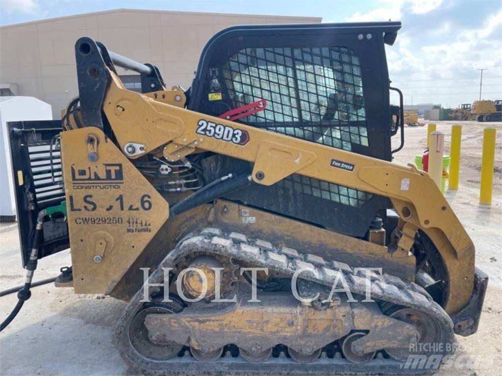 CAT 259D CAB Carregadoras de direcção deslizante