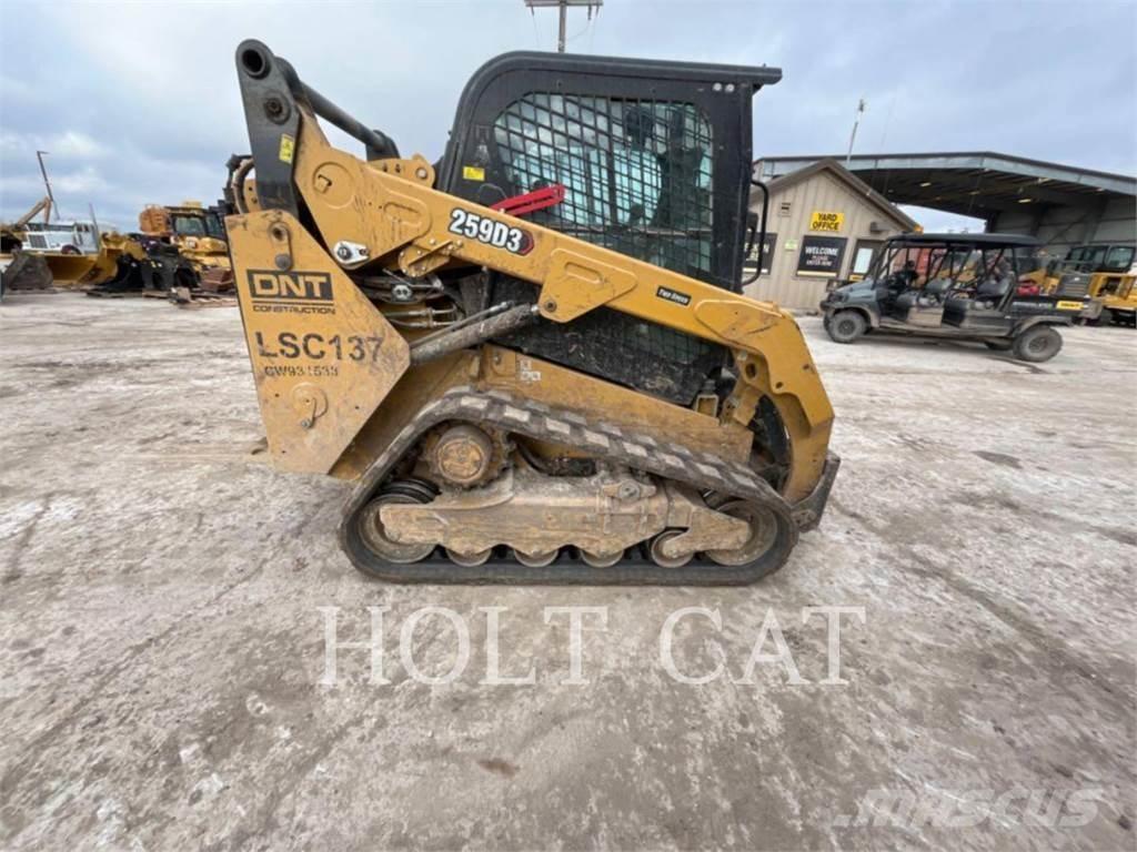 CAT 259D CAB Carregadoras de direcção deslizante