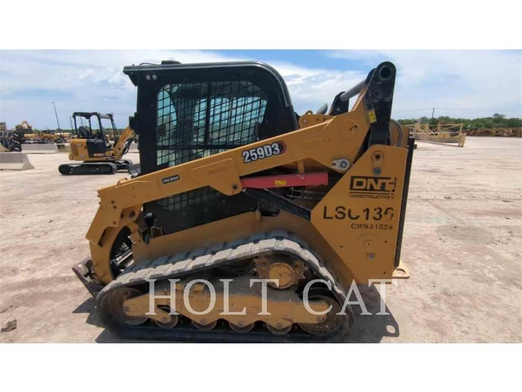 CAT 259D CAB Carregadoras de direcção deslizante