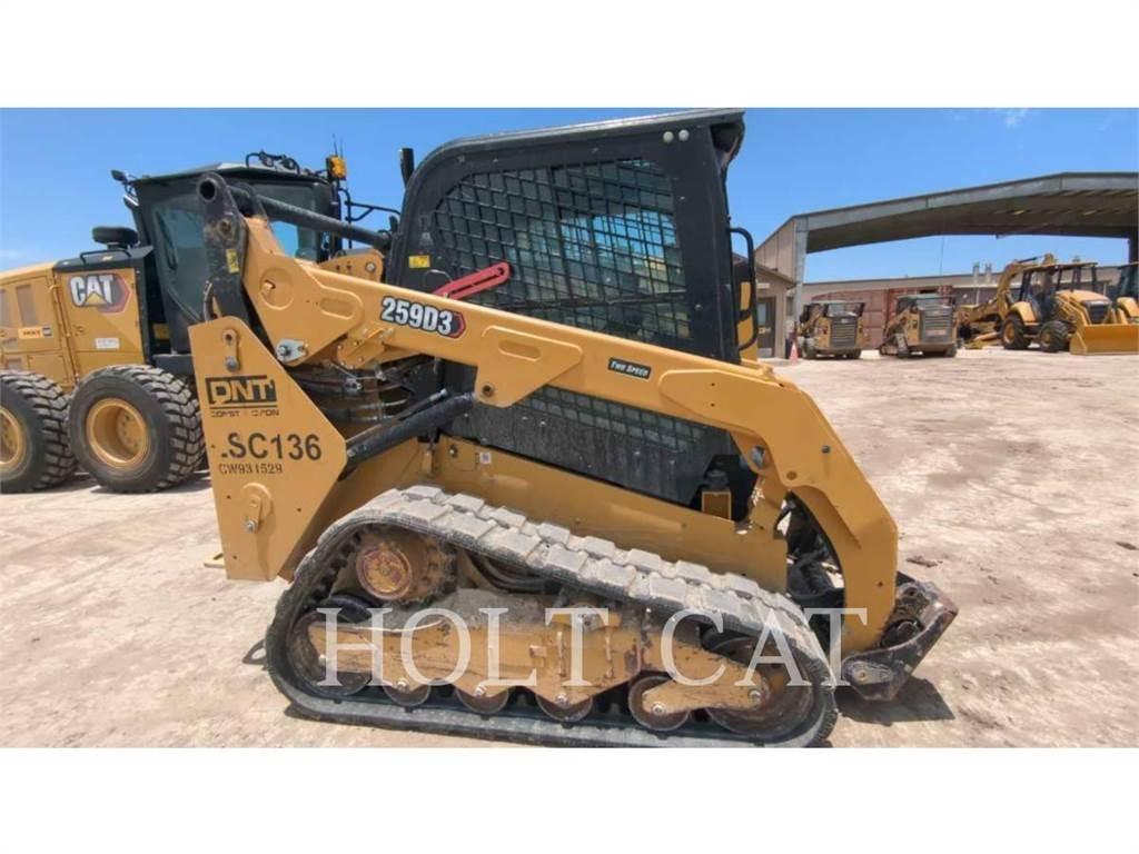 CAT 259D CAB Carregadoras de direcção deslizante