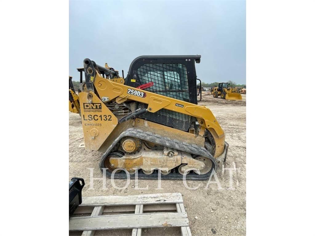 CAT 259D CAB Carregadoras de direcção deslizante