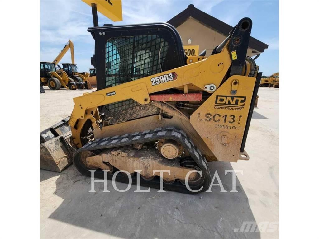 CAT 259D CAB Carregadoras de direcção deslizante