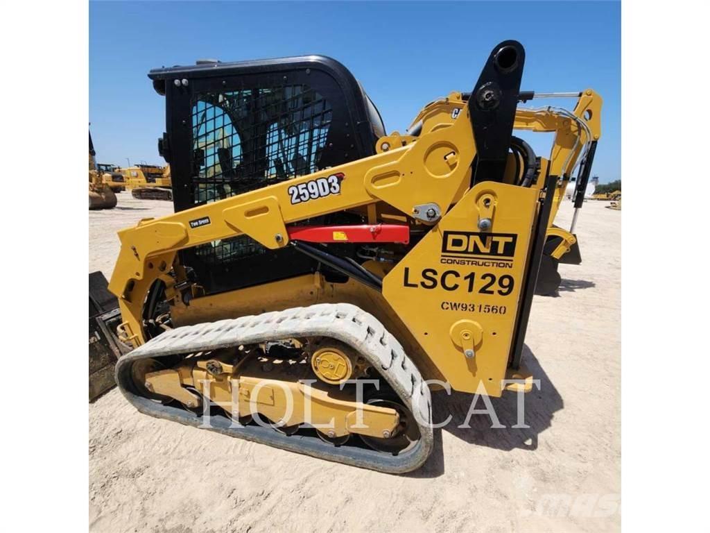 CAT 259D CAB Carregadoras de direcção deslizante