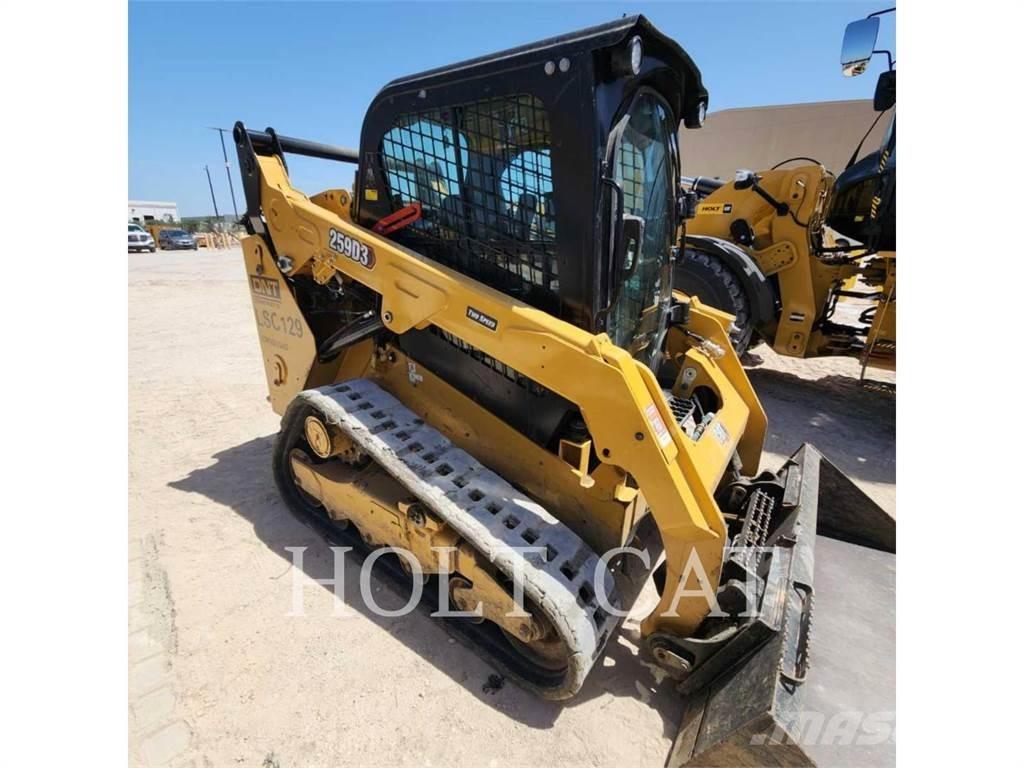 CAT 259D CAB Carregadoras de direcção deslizante