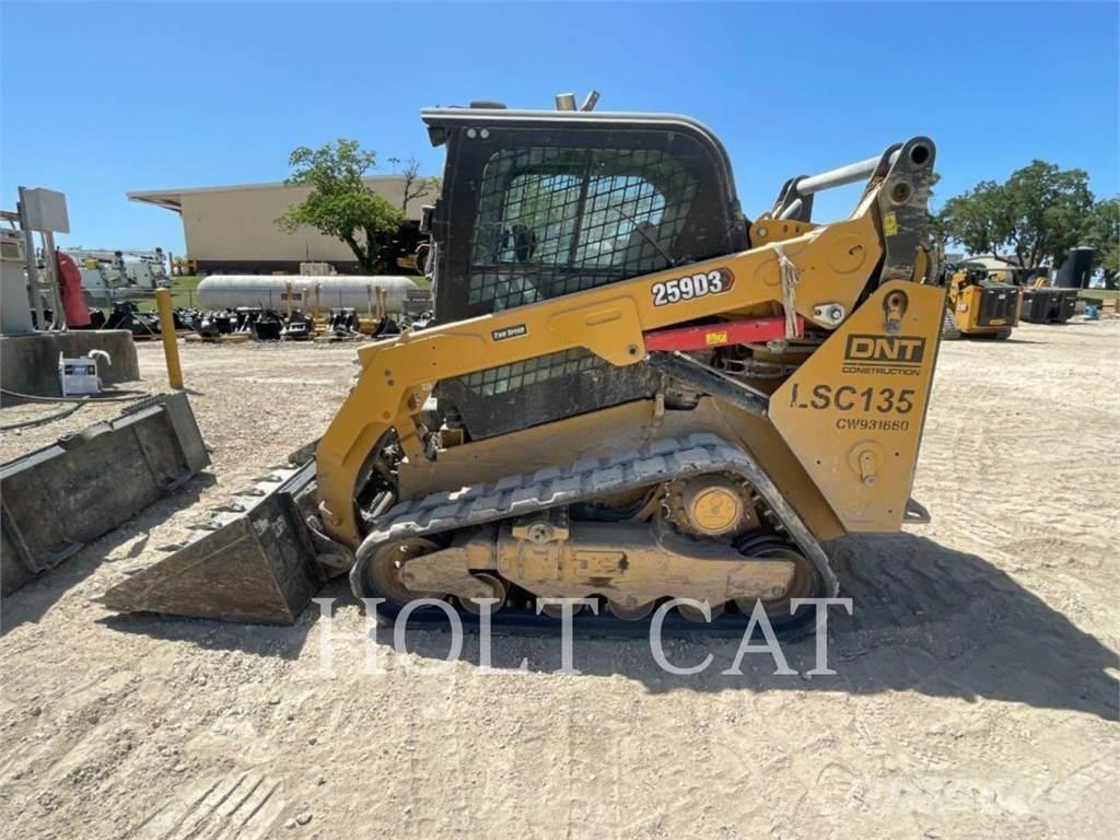 CAT 259D CAB Carregadoras de direcção deslizante