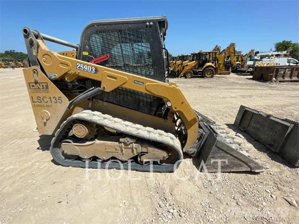 CAT 259D CAB Carregadoras de direcção deslizante