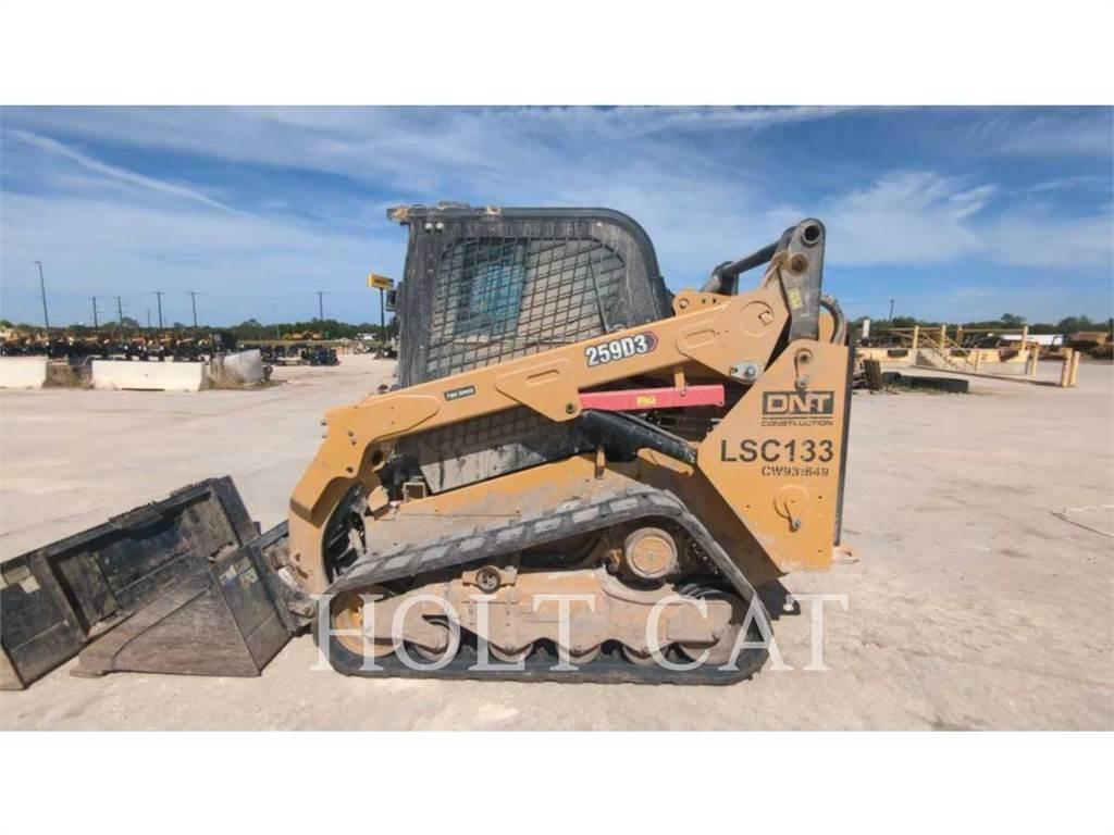 CAT 259D CAB Carregadoras de direcção deslizante