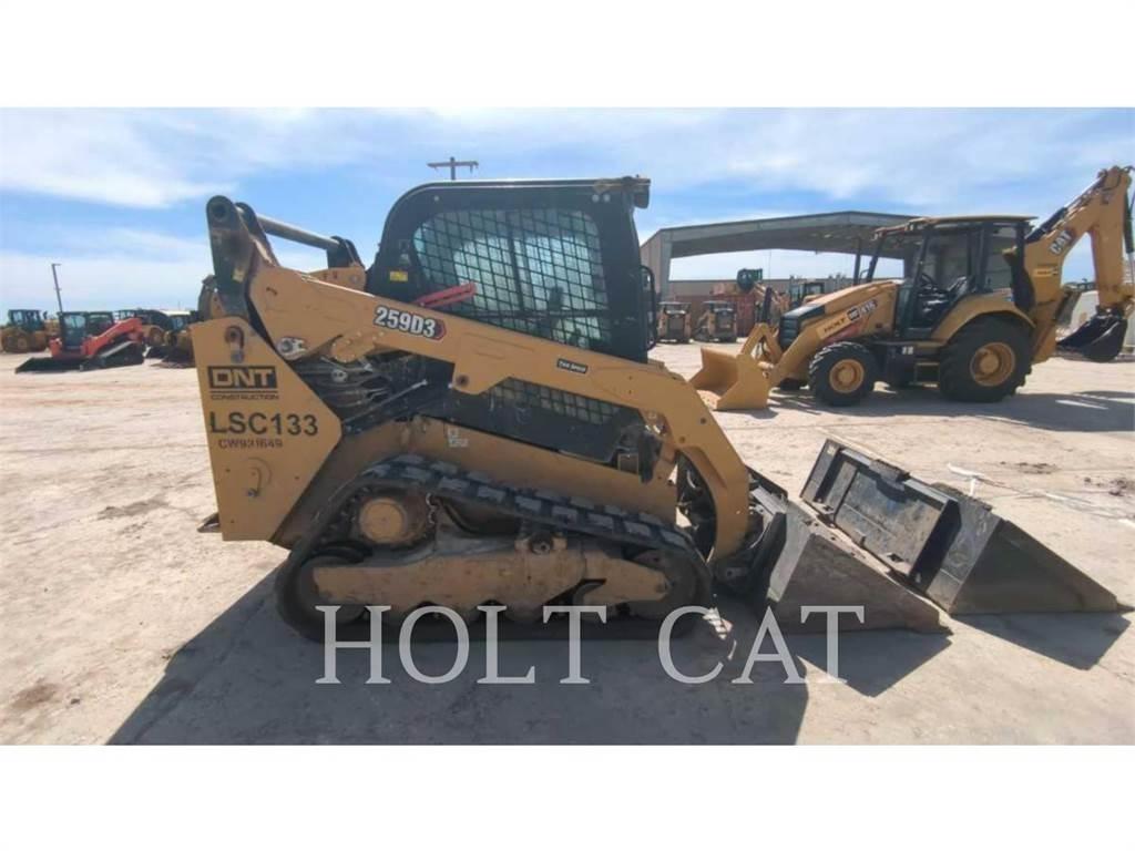 CAT 259D CAB Carregadoras de direcção deslizante