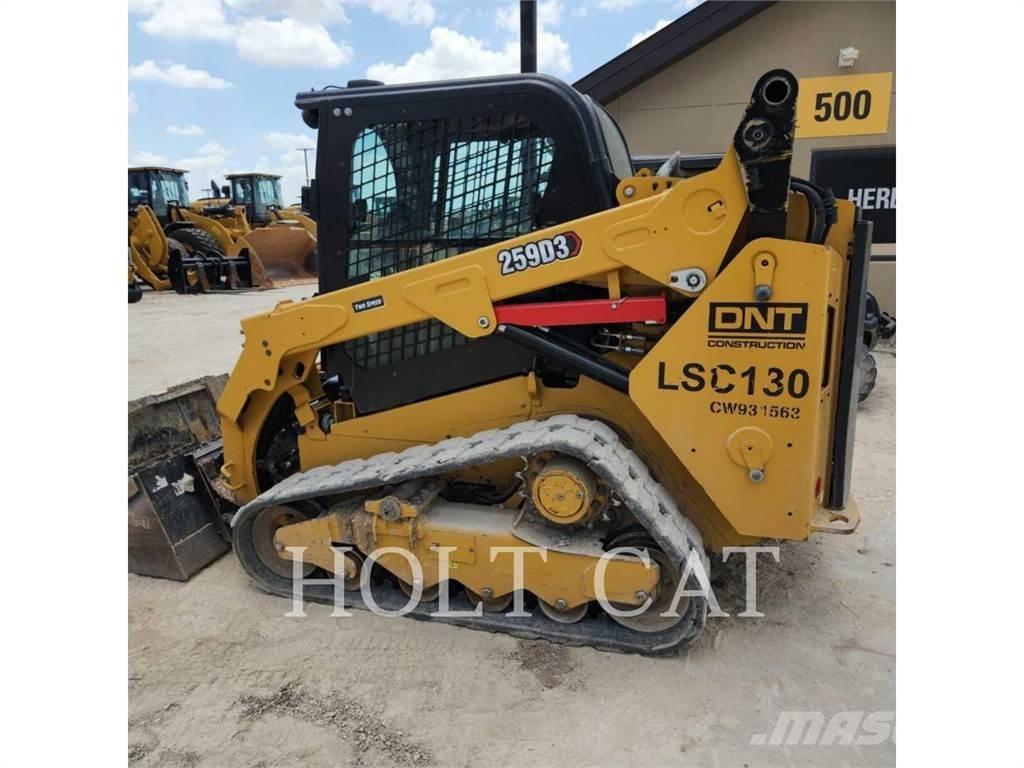 CAT 259D CAB Carregadoras de direcção deslizante