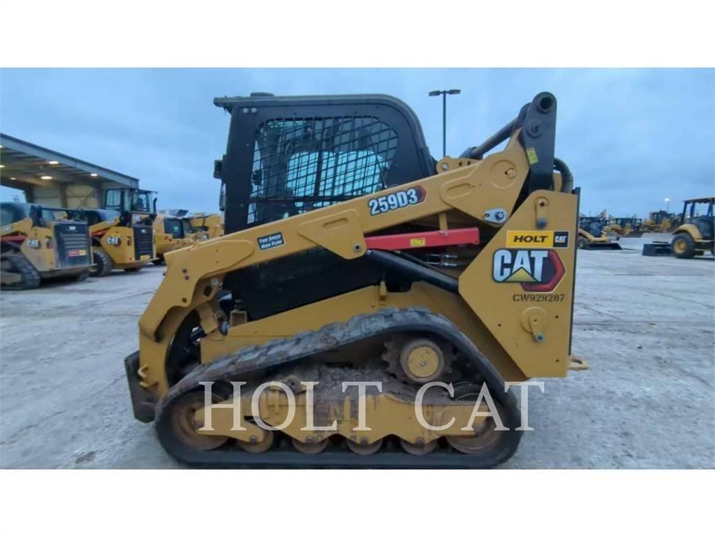 CAT 259D XPS Carregadoras de direcção deslizante