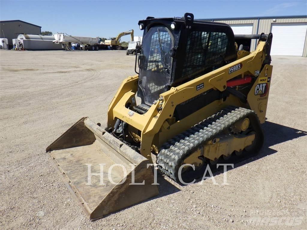 CAT 259D XPS Carregadoras de direcção deslizante