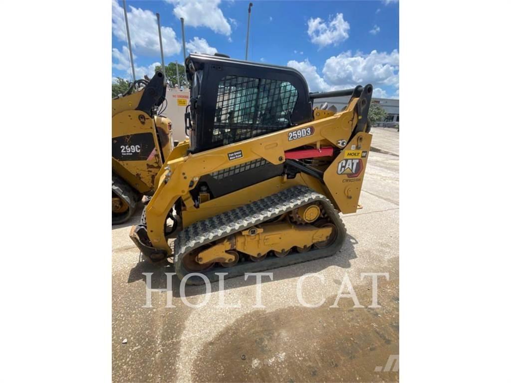 CAT 259D XPS Carregadoras de direcção deslizante