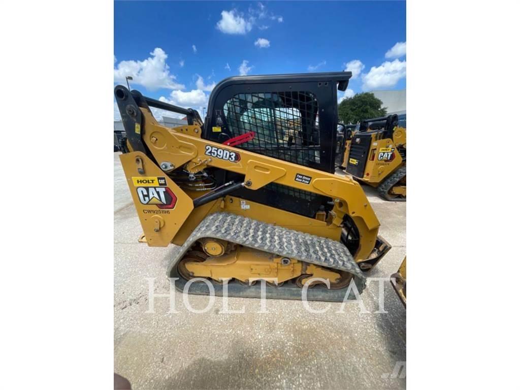 CAT 259D XPS Carregadoras de direcção deslizante