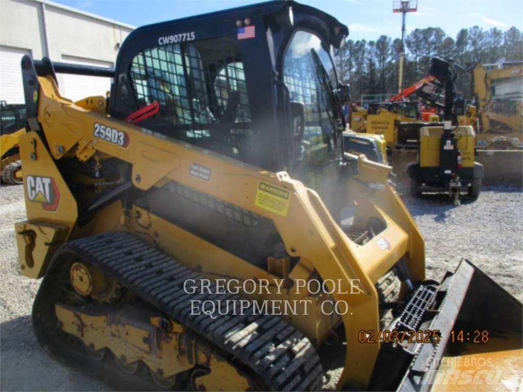 CAT 259D3 Pás Carregadoras de rastos