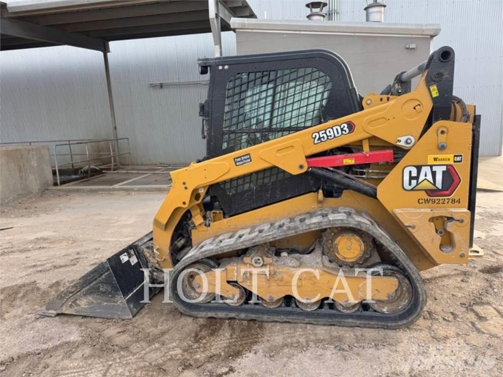 CAT 259D3 Carregadoras de direcção deslizante