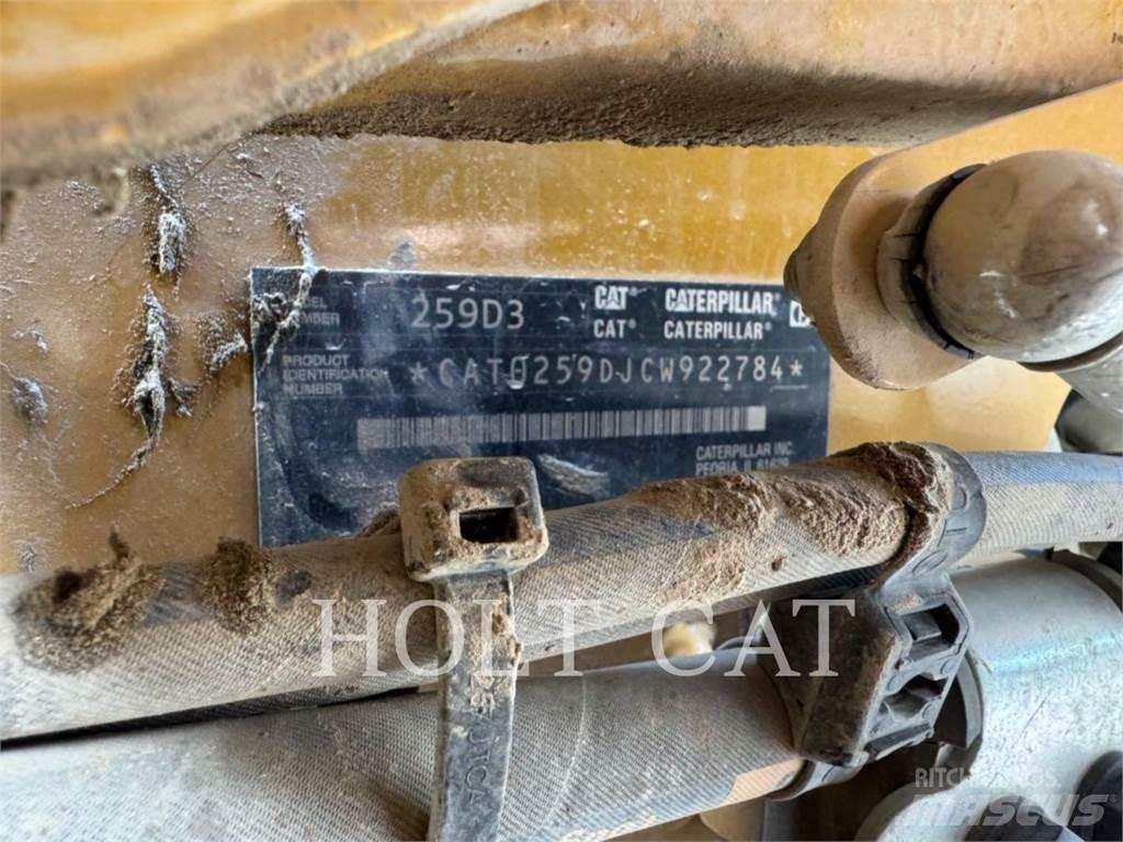 CAT 259D3 Carregadoras de direcção deslizante