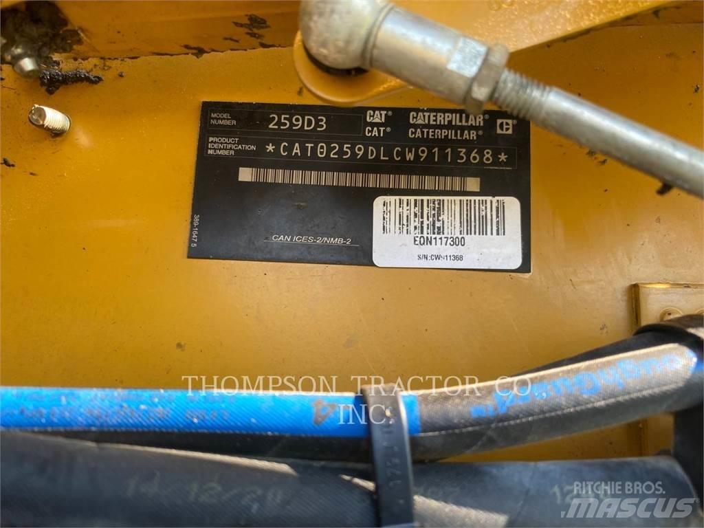 CAT 259D3 Pás Carregadoras de rastos