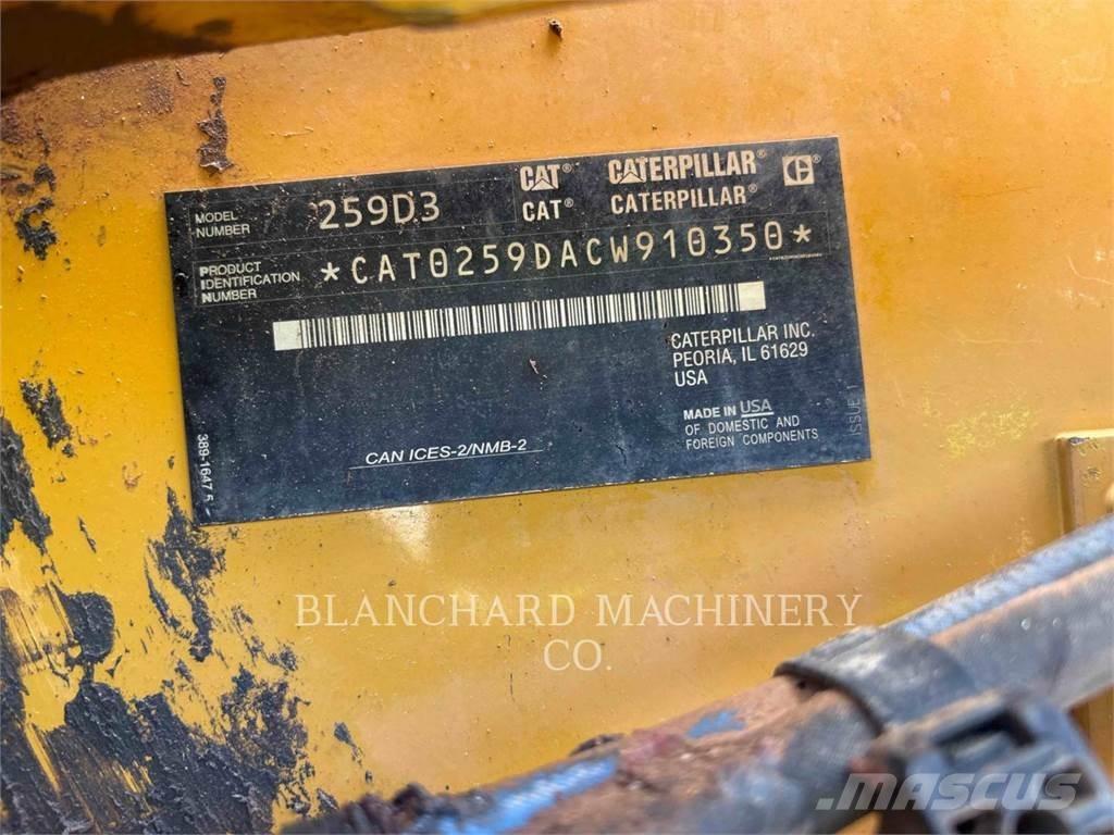CAT 259D3 Pás Carregadoras de rastos