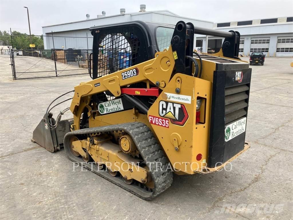 CAT 259D3 Carregadoras de direcção deslizante