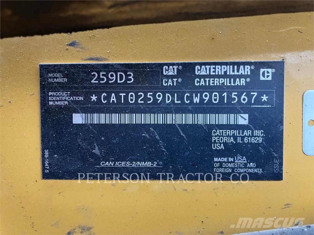 CAT 259D3 Carregadoras de direcção deslizante