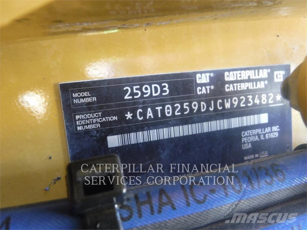 CAT 259D3 Pás Carregadoras de rastos