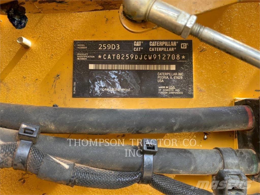 CAT 259D3 Pás Carregadoras de rastos