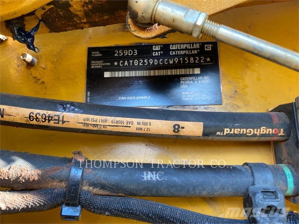 CAT 259D3 Pás Carregadoras de rastos