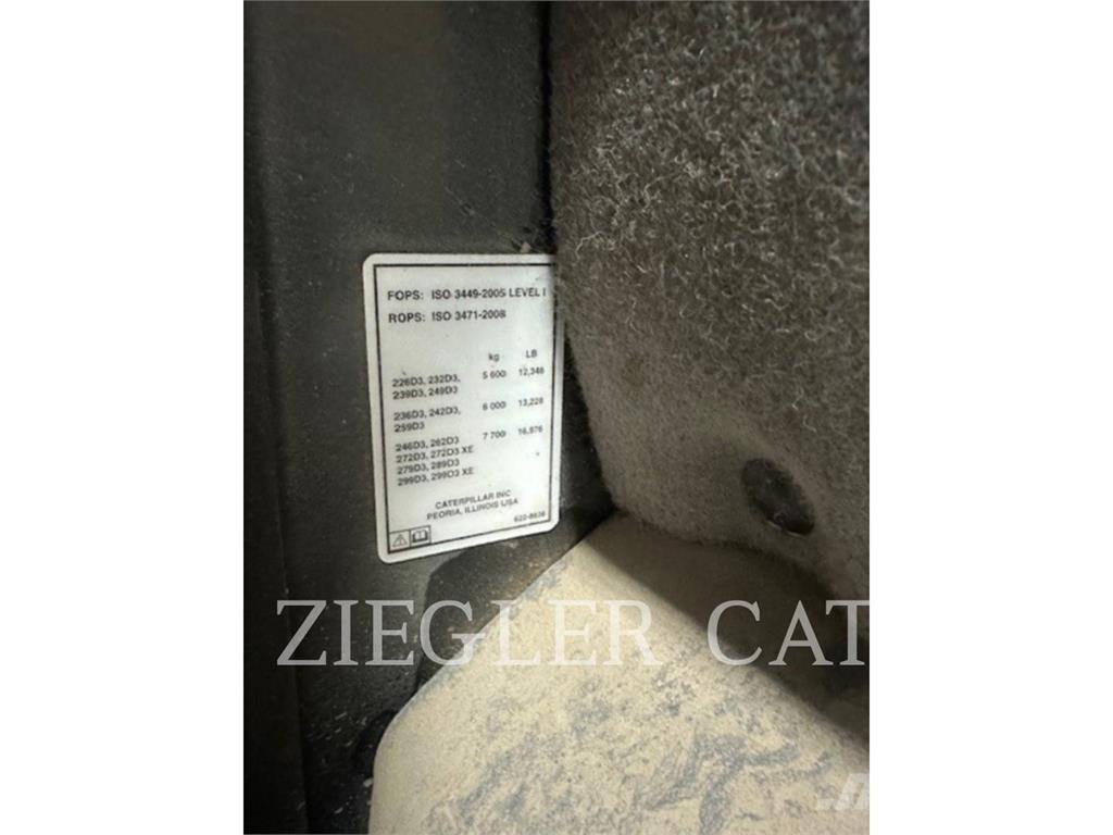 CAT 259D3 Pás Carregadoras de rastos