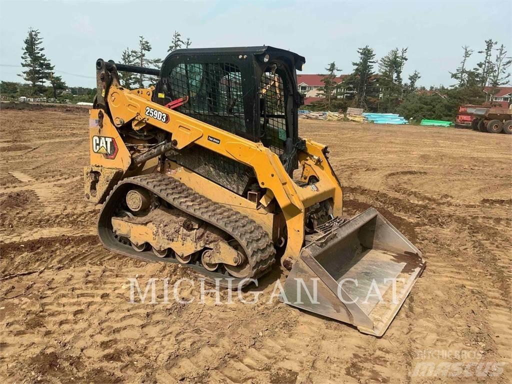 CAT 259D3 AQ Carregadoras de direcção deslizante