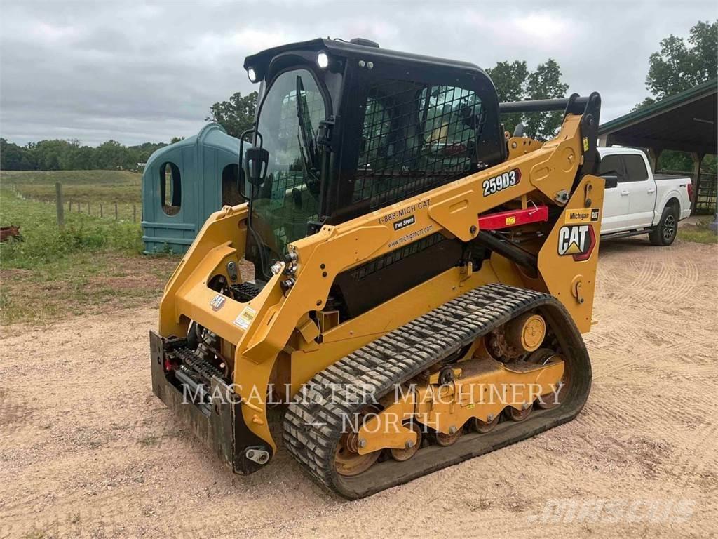 CAT 259D3 AQB Carregadoras de direcção deslizante