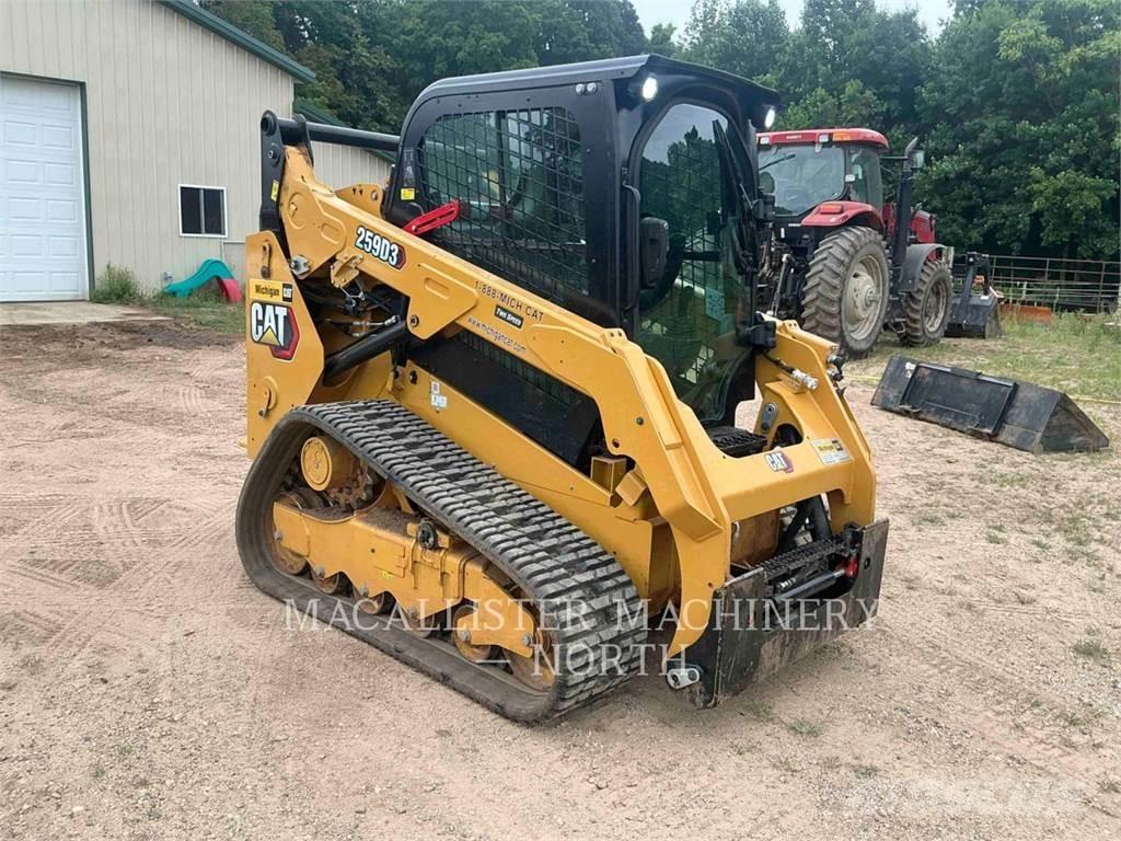 CAT 259D3 AQB Carregadoras de direcção deslizante