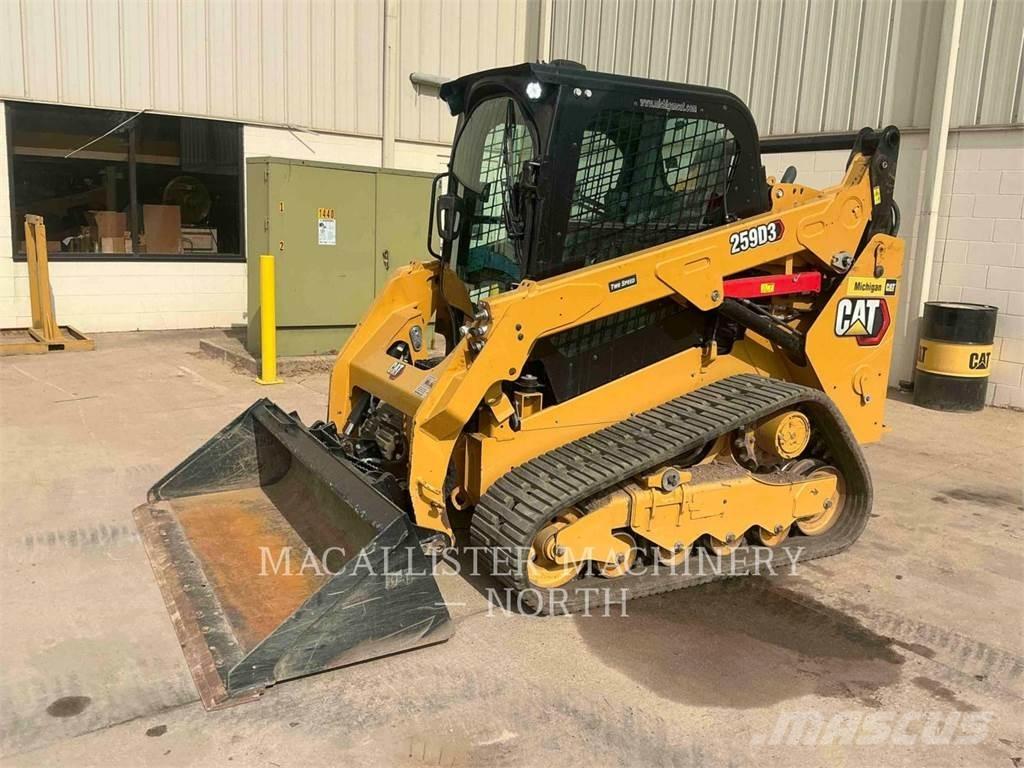 CAT 259D3 AQB Carregadoras de direcção deslizante