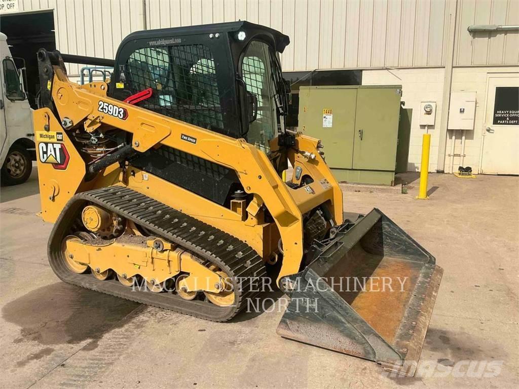 CAT 259D3 AQB Carregadoras de direcção deslizante