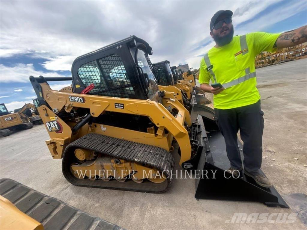 CAT 259D3 C3HF Pás Carregadoras de rastos