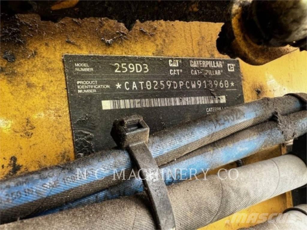 CAT 259D3 H2CB Carregadoras de direcção deslizante