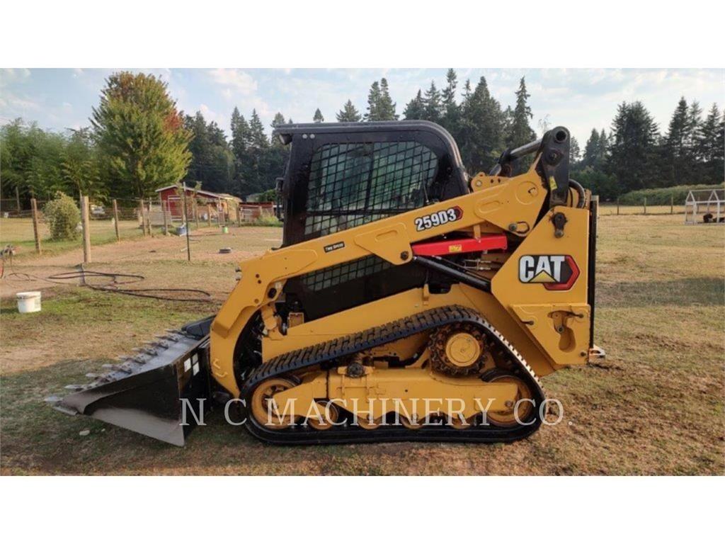 CAT 259D3 H2CB Carregadoras de direcção deslizante