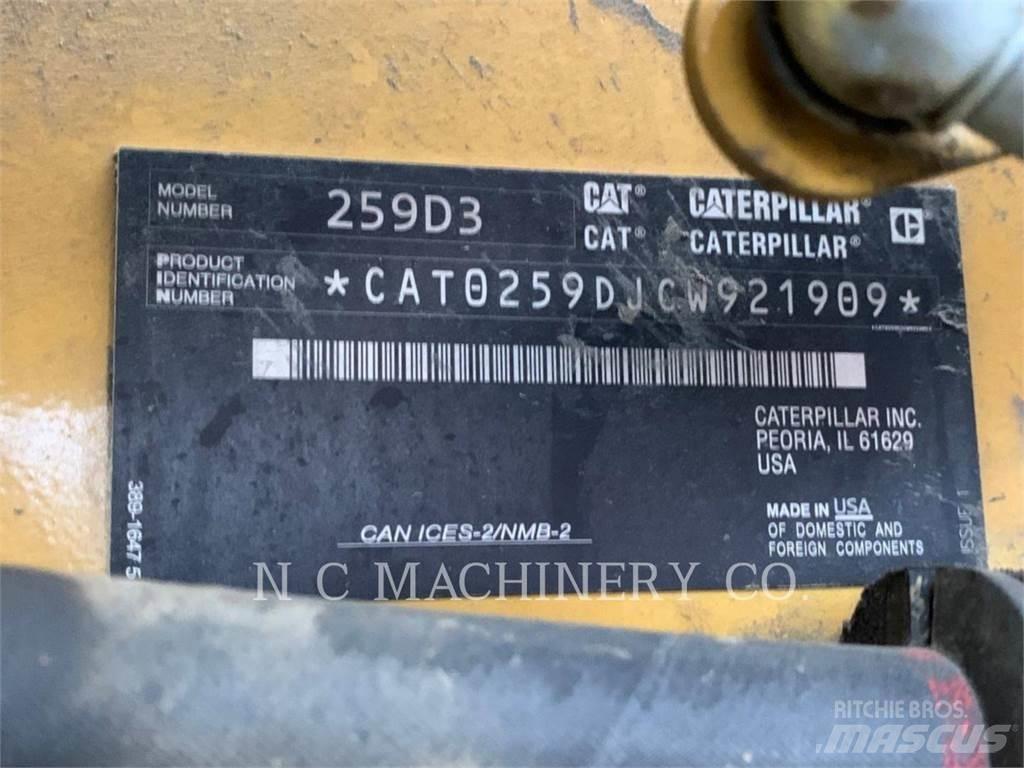 CAT 259D3 H2CN Carregadoras de direcção deslizante