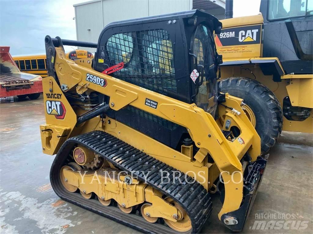 CAT 259D3 HF Carregadoras de direcção deslizante