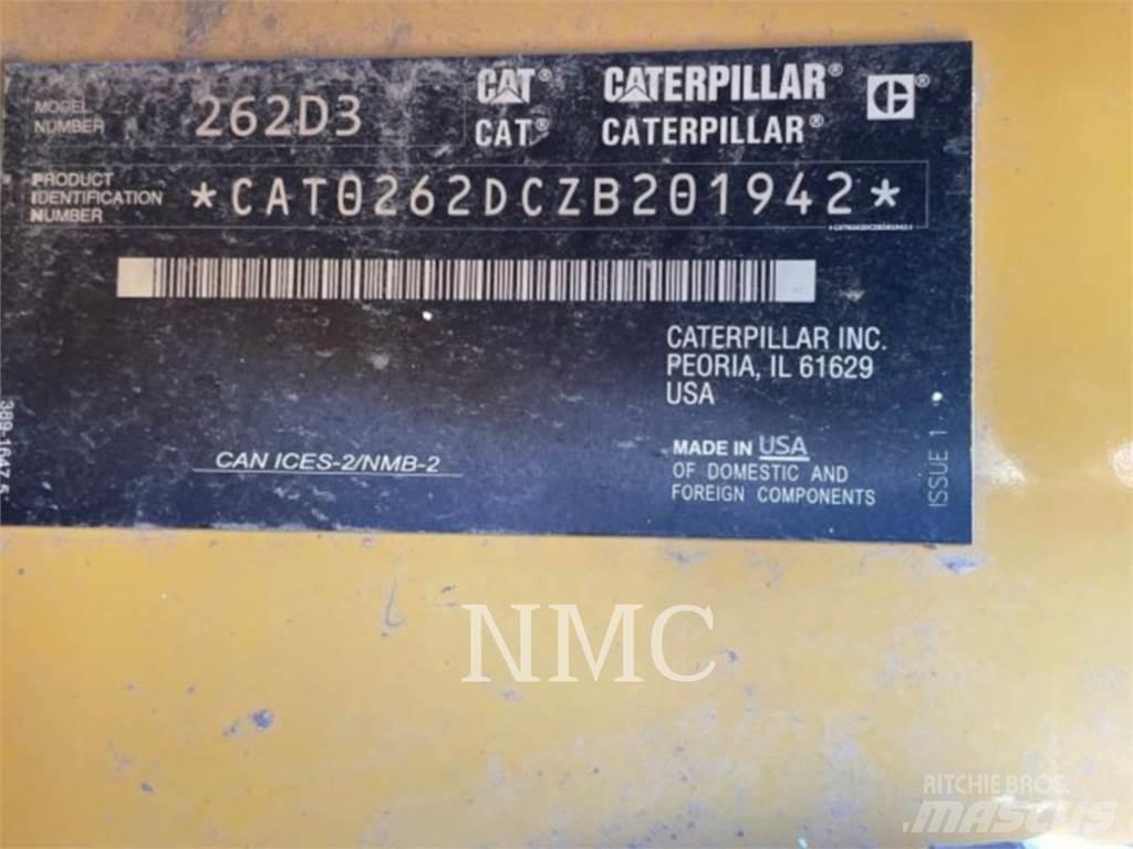 CAT 262D3 Carregadoras de direcção deslizante
