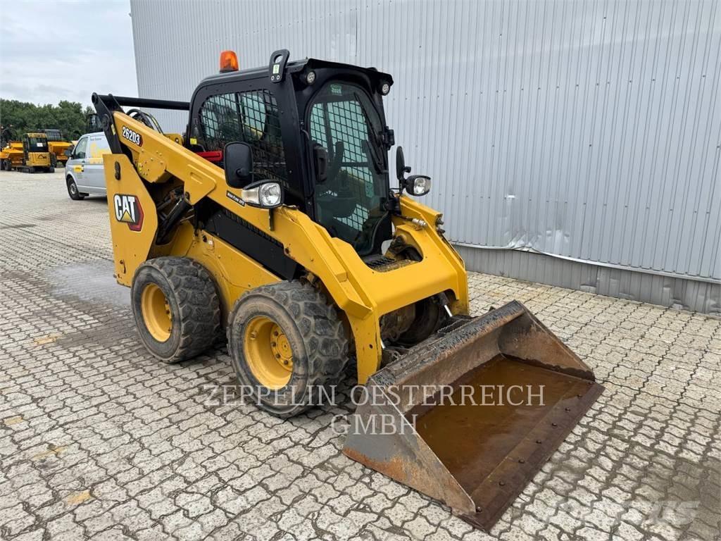CAT 262D3 Carregadoras de direcção deslizante