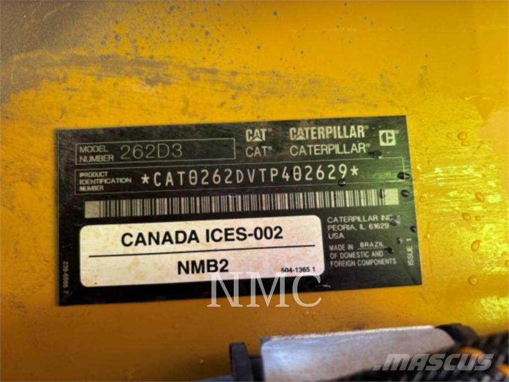 CAT 262D3 Carregadoras de direcção deslizante